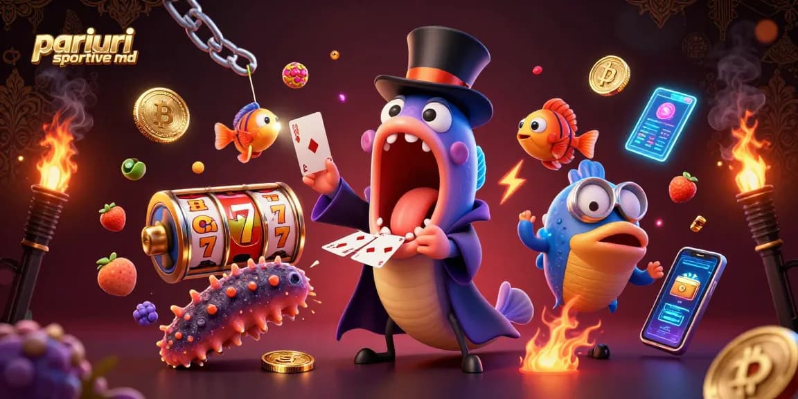 Pariuri sportive md: spectaculoasa ilustrare 3D a unui joc de cărți sub ape