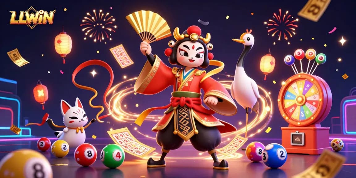 Experience the vibrant LLWIN world with dynamic lottery elements and exciting casino themes.