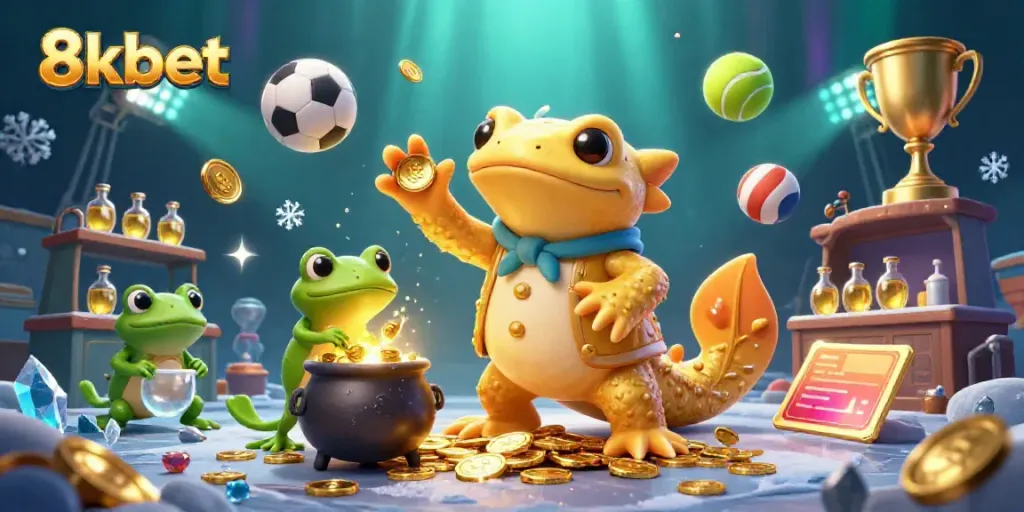 Experience immersive gameplay with 8xbet in a vibrant 3D casino world.