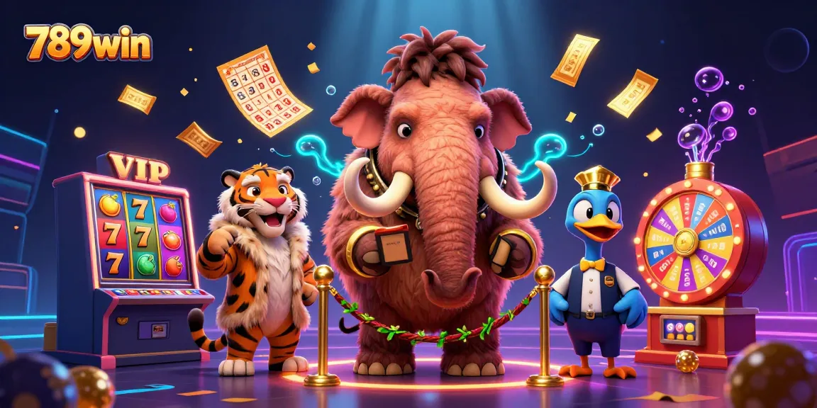 Experience thrilling action at 789win with a vibrant casino scene featuring exciting slot games.